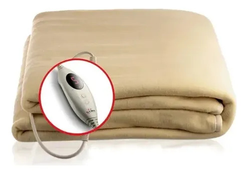 [02100382] Calienta Cama 1 Plaza Gama Timer Mod. Po-001-p23 Beige