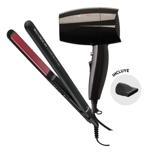 Combo Gama Planchita Bella + Secador Eolic Ion