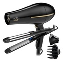 Combo Gama Plancha Cp14 Led Dual Gold + Secador Bora Gold