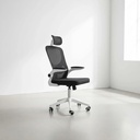 Silla De Oficina Hy-697 Negro/blanco Negro Maya