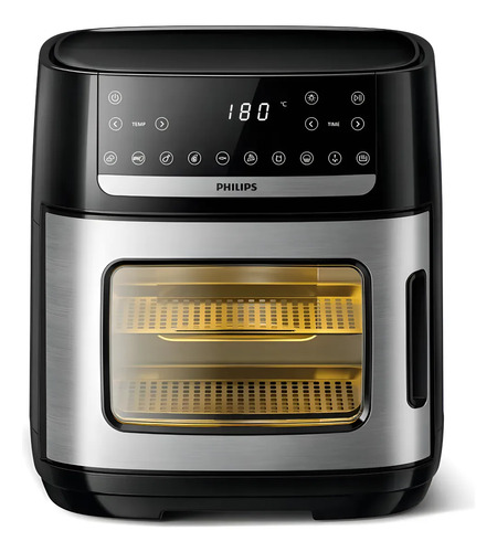 Freidora De Aire Philips Airfyer Ai551/07 12 L Negro Negro
