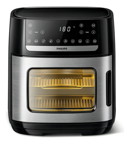 Horno Philips Airfyer Ai551/07 12 L Negro