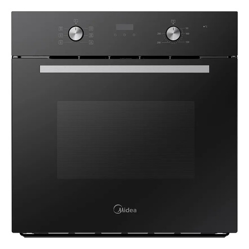 [02040688] Horno Empotrable 68l Con Grill 60cm Midea Mbogtd2-a60ecbk Color Negro Y Gris