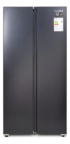 [02031343] Refrigerador Heladera James Rj 35 Sbsi Dark Inox Inverter Eh
