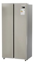 Heladera Side By Side Inverter James Rj 35 M Inoxsbsi 442lt Plateado