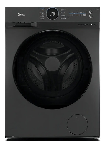 Lavasecarropas Frontal Inverter 11kg/7kg Midea Mf200d110wb/t Gris