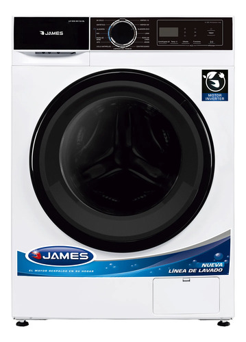 Lavarropas James Lr 1016 G4 Blanco 10kg Blanco