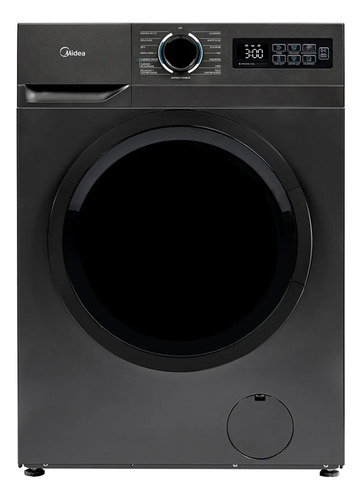 Lavarropa Midea Mf110w110/t-uy Carga Frontal 11 Kgs Gris Oscuro