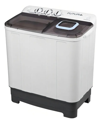 [02040749] Lavarropas Futura 8kg Doble Cuba Fut84-1776 Color Blanco
