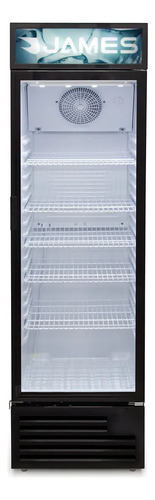 [02030016] Refrigerador Vitrina James Vc 270 Frio Humedo 279lts Negro Negro