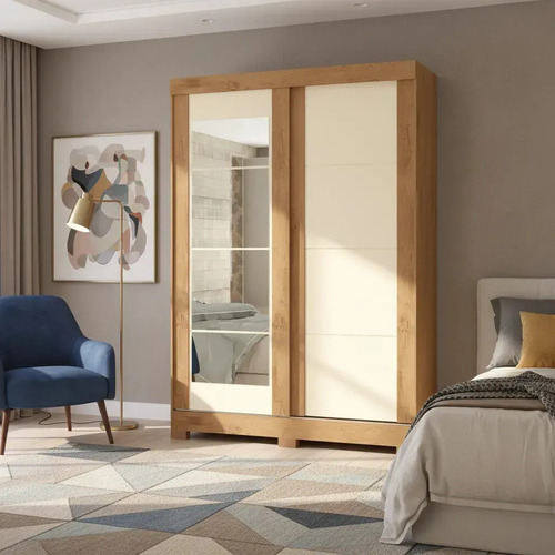 Placard 2 Puertas Mdp Turim-f Natural/beige