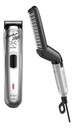 Cortapelos Inalambrico Gt 527 + Planchita Barber Style Ga.ma Gris