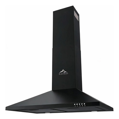 Campana Extractora Pk-670 Inoxidable Negra Piramidal 60cm