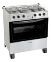 Cocina Punktal Coliseum Pk-299c 5 Hornallas Visor 84l Color Gris