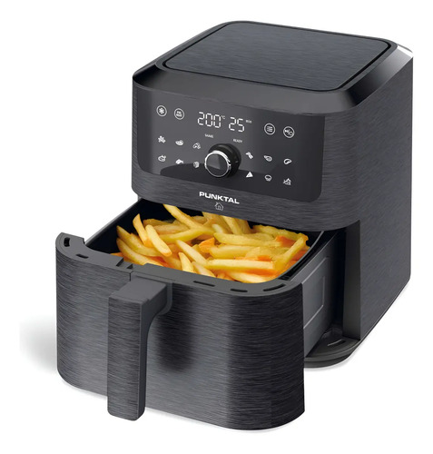 Freidora De Aire Sin Aceite Airfryer Punktal Pk-374 Negro Negro