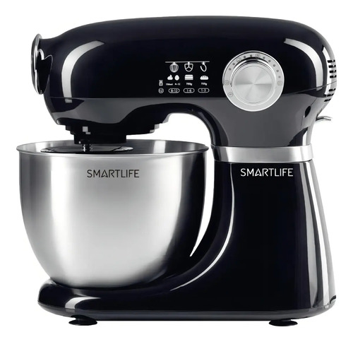 Batidora Planetaria Smartlife Sl-bp5015 1000w Capacidad 5l - Black Negro