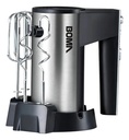 Batidora De Mano Eléctrica Boma Bm-8888a 600w Desmontable 5 Velocidades Plateado