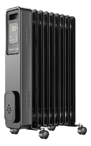 [02100241] Calefactor Radiador De Aceite 9 Elementos Digital C/control Color Negro