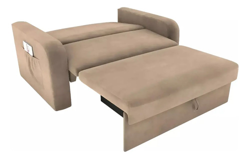 Sofa Cama Daiane 2c Beige La Sensacion