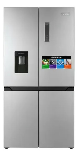 Heladera Refrigerador Punktal Inverter 422lts Pk-530 Gris