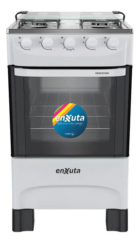 Cocina Supergas 4 Hornallas Blanca Con Termocupla Enxuta Pf Color Blanco