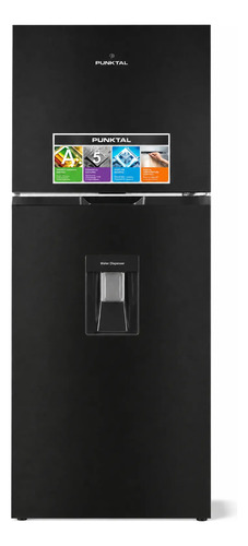 Heladera Inverter Punktal Pk-275 Ninv 245 Lt Frio Seco Negro Negro