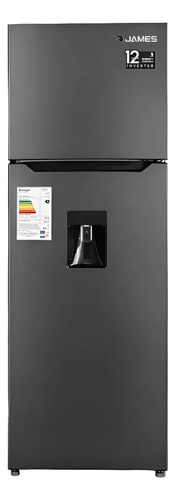 [4505-0] Refrigerador James Rj 402 Inverter Dark Inox Con Dispenser Dark Inox