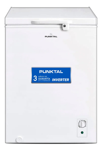 [4186-0] Freezer Horizontal Punktal 99 Lts Hs130 Inverter Blanco