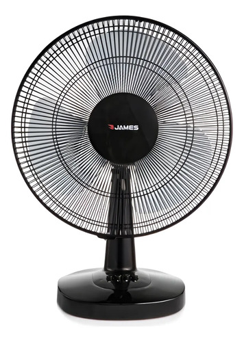 Ventilador James Vmj 16a Bk Mesa Negro La Sensacion 40 Cm Blanco 3