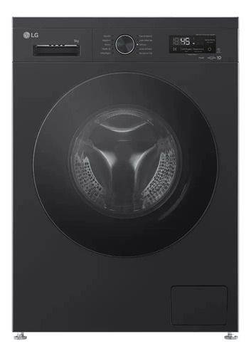 [02040718] Lavarropas Automático LG Inverter Hasta 9kg Gris