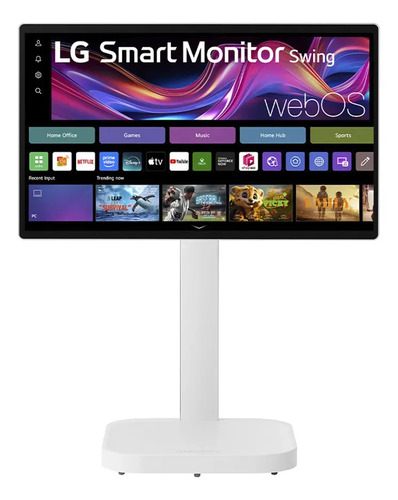 Monitor LG Con Pantalla De 31.5  60hz Y Resolución Hd Blanco