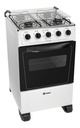 Cocina Thompson A Gas Cth 1000 4 Hornallas Blanca