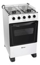 Cocinas Thompson A 4 Hornallas A Gas Sensacion Blanco