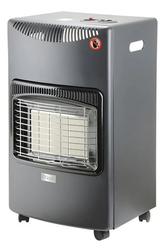 [02100900] Estufa Gas Tem Encendido Electronico Valvula De Cobre T1kgh Negro