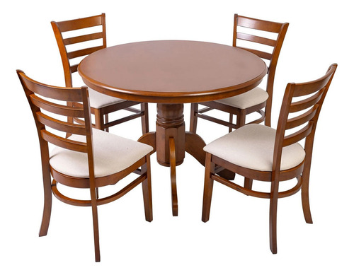 [179293127234] Juego De Comedor Divino Hv 1mesa+4sillas La Sensación