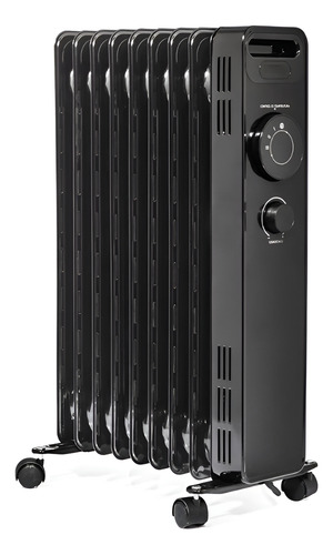 [02100254] Radiador De Aceite 7 Elementos Morro 1500w Negro