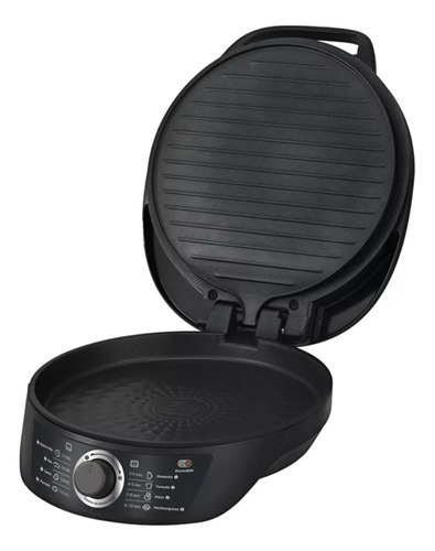 [02010810] Parrilla Eléctrica Horno Pizzero Midea Grill Negro Sensacion