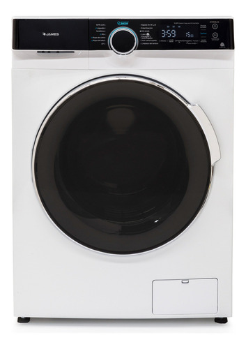 [02040363] Lavarropas James Lr1016 10,5kg Inverter Bajo Consumo Color Blanco