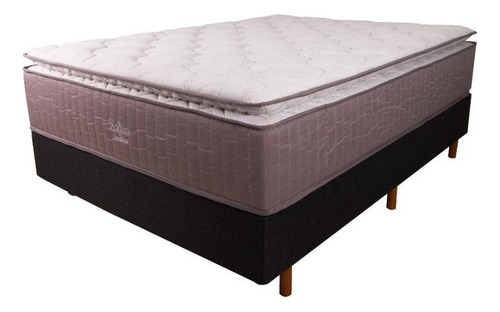 [01020380 + 01500560] Sommier Senflex Zafiro 2 Plazas Sensacion Blanco