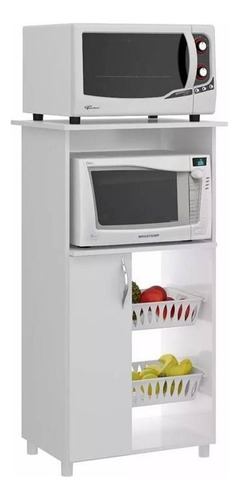 [75829653485] Mueble Armario Cocina Multiuso 2microondas Frutero Sensacion